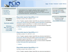 Tablet Screenshot of plio.it